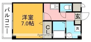 Kドミール50【2階】の間取り