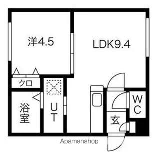 リベルタ澄川【202P号室】の間取り