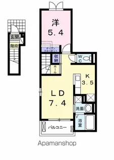モナリザ【2階】の間取り