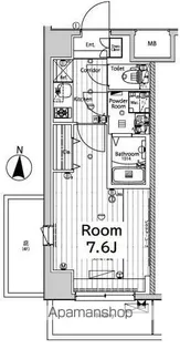 メイクス新栄【603号室号室】の間取り