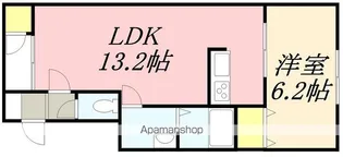スペース万代Ⅳ【201号室】の間取り