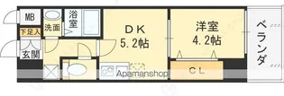 GARDENIA高井田【7階】の間取り