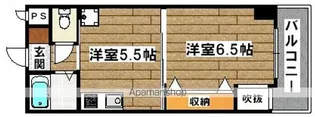 サンコート住吉【3階】の間取り