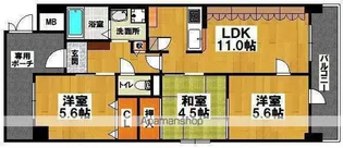 AZURE【505号室】の間取り