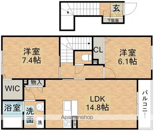 GranFeliz【2階】の間取り
