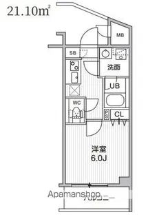 SーRESIDENCE横濱磯子ALIZE【1階】の間取り