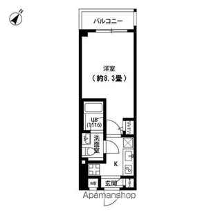 プレール・ドゥーク駒沢公園【3階】の間取り