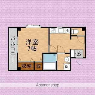 オーシャンふじみ野【1階】の間取り