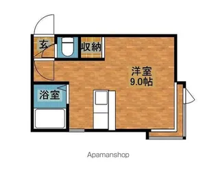 AMS文京台南町19A【102号室】の間取り