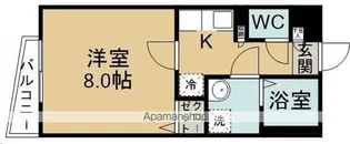 ティンガーラ高松【402号室】の間取り