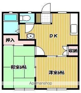 ふれ愛サンガーデンB棟【201号室】の間取り