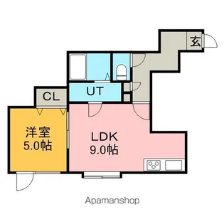 ロイヤルハイツセイヤ【102号室】の間取り