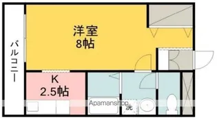 プレアール三番町【4階】の間取り