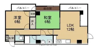 日宝プロシード上杉東【1階】の間取り