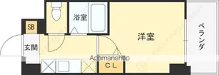 キャンパスヴィレッジ西宮甲東園【5階】の間取り