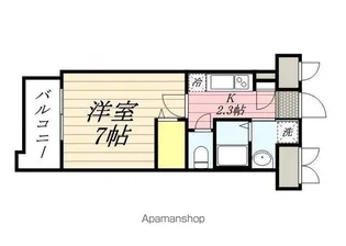 ザ・レジデンス博多【8階】の間取り