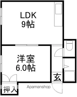ノーブルハイム【201号室】の間取り