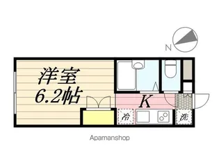 BEATLES SQUARE【3階】の間取り