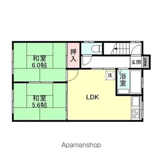 よしき荘【3号室】の間取り