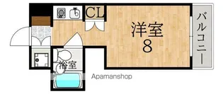 クレアーレ学園前【3階】の間取り