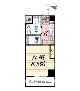 ACCESS湘南平塚【11階】の間取り