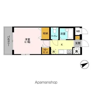 千葉県浦安市富士見2丁目【マンション】の間取り