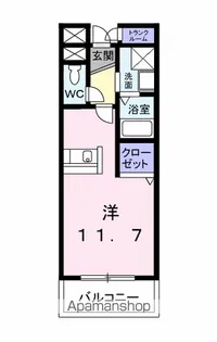 ビバーチェ【1階】の間取り