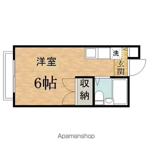 エルム高幡B【217号室】の間取り