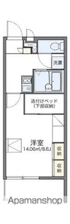 レオパレスハピネス【209号室】の間取り