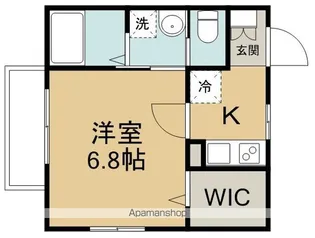 エルメゾン霞ヶ関【2階】の間取り