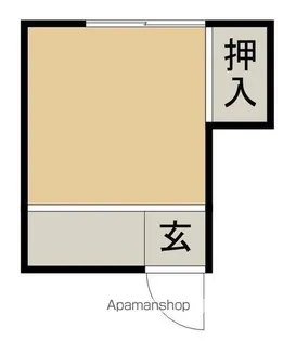 あだち荘【J号室】の間取り