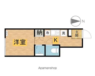 プランタン【1階】の間取り