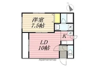 ノーザンスウィート【3階】の間取り