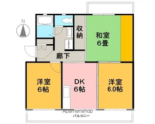 スカイコート高尾台【103号室】の間取り