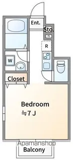 コスモスタンザ【103号室号室】の間取り