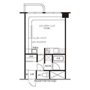 エスタシオン犬山【805号室】の間取り