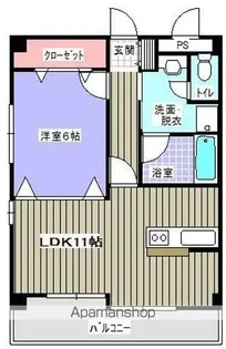 LIENS RENOVATIO 二日市STA.【5階】の間取り
