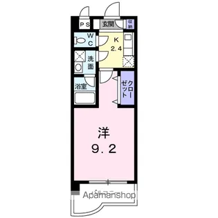 ステラ上の原【4階】の間取り