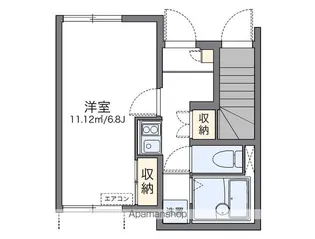 レオネクストタフィー サーフ【1階】の間取り