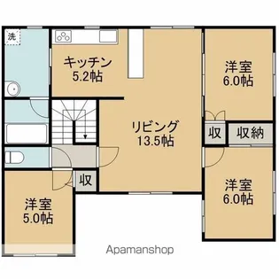 KOSAAJU【202号室】の間取り