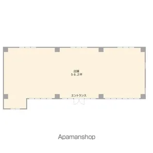 サンビセンテ佐真下【店舗号室】の間取り