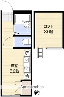 ロック・フィールド保土ヶ谷【204号室】の間取り