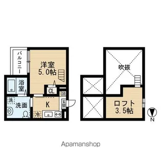 フォルゴーレ【1階】の間取り