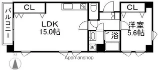 フィレンツェ札幌【5階】の間取り