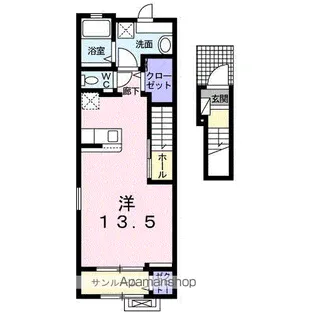 レジェンド バレー A【2階】の間取り