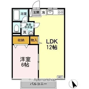 ドリームみずほ B棟【2階】の間取り