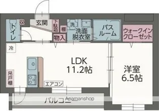 バーディ豊田Ⅰ【3階】の間取り