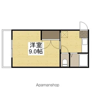 リトルハイム花尻58号館【247号室】の間取り
