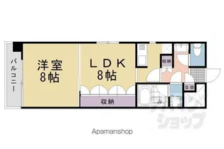 プリオール烏丸三条【903号室】の間取り