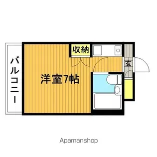 メゾン朋泉【322号室】の間取り